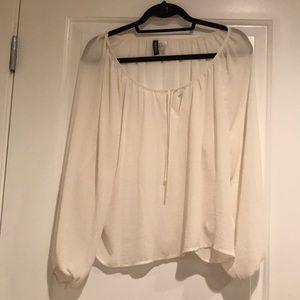 White Peasant Blouse